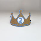 Birthday Crown Customized Number Gold