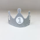 Birthday Crown Customized Number Silver