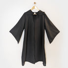 black hooded robe white jedi monk wizard harry potter magician cosplay larp halloween costume