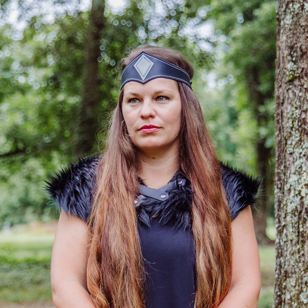 Viking circlet, gladiator headpiece, huntress headband, viking