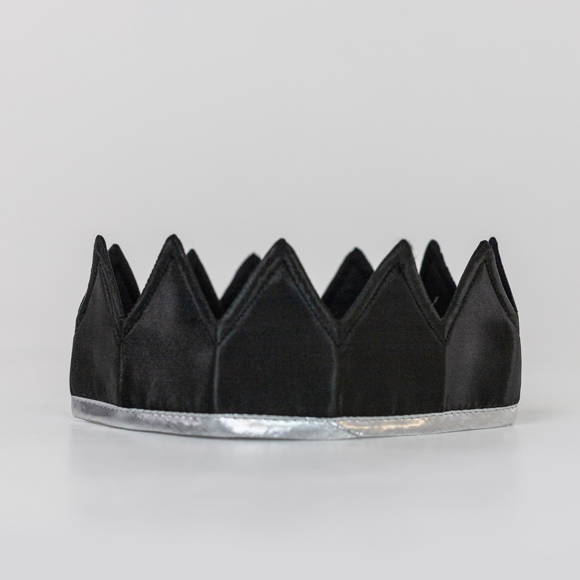 Royal Satin Crown King Queen Princess 