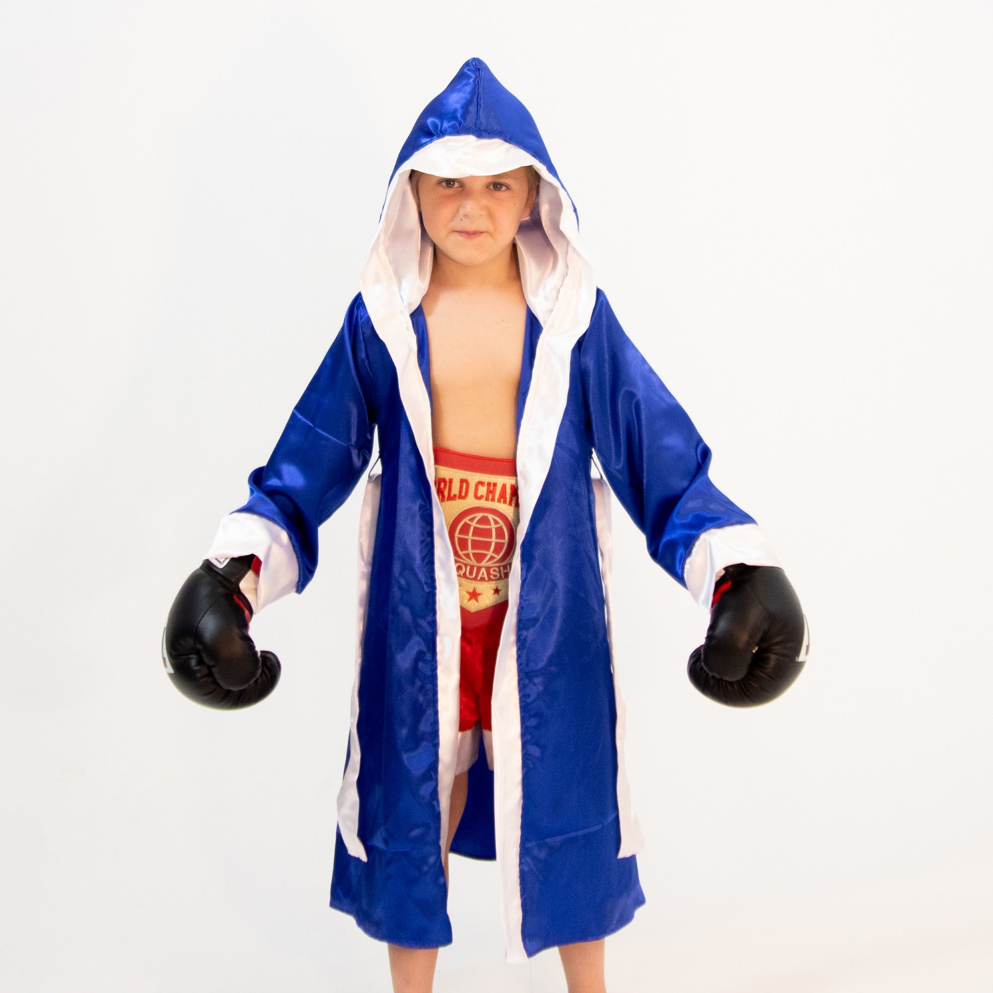 Personalized Satin Boxing Robe with Embroidered Logo – Everfan