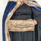 Faux Fox Fur Hand Muff | Plush Soft Fur Arm Muff Warmer with leather cord and satin liner, Wedding Cosplay LARP Handmuff