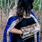 Faux Fox Fur Hand Muff | Plush Soft Fur Arm Muff Warmer with leather cord and satin liner, Wedding Cosplay LARP Handmuff