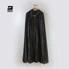wonder woman hooded cloak black faux fur medieval