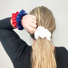 Crushed Velour Velvet Hair Scrunchy Tie