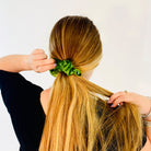 Crushed Velour Velvet Hair Scrunchy Tie
