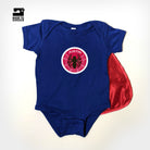Everfan Baby Snapsuit Onesie Superhero Cape Spiderman Spider Personalized