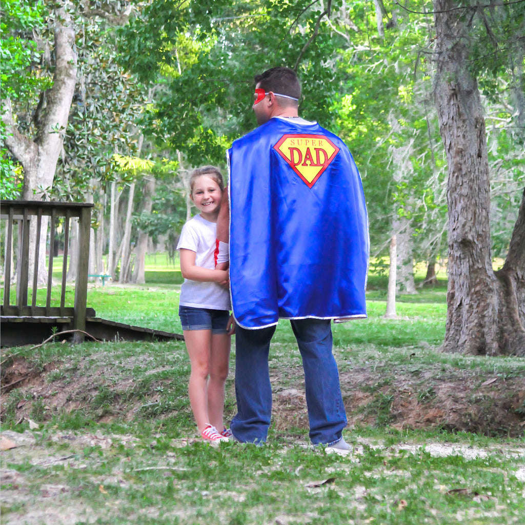 super dad superhero cape father's day everyday hero father