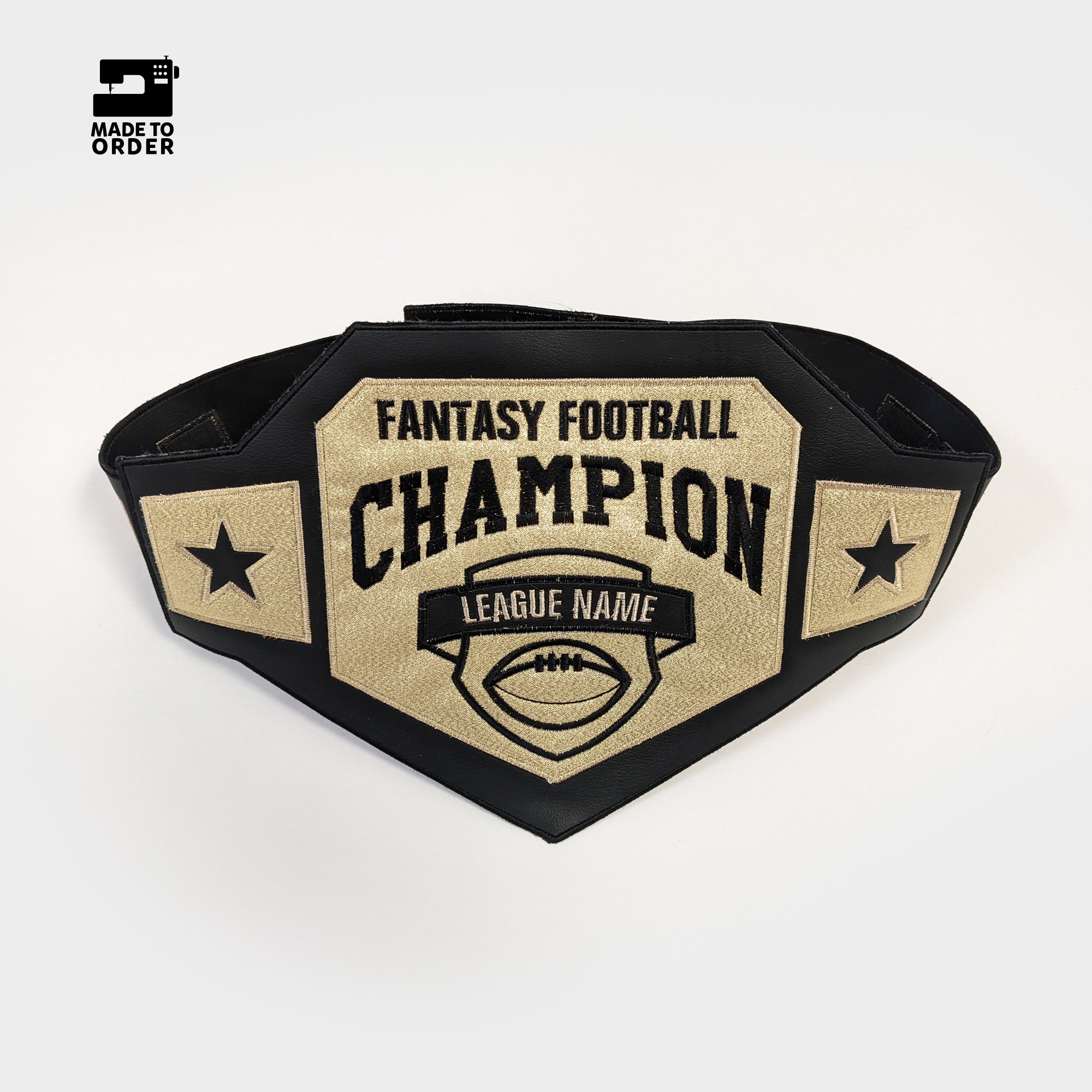 Everfan Fantasy Football Champion Wrestling Style Belt Custom