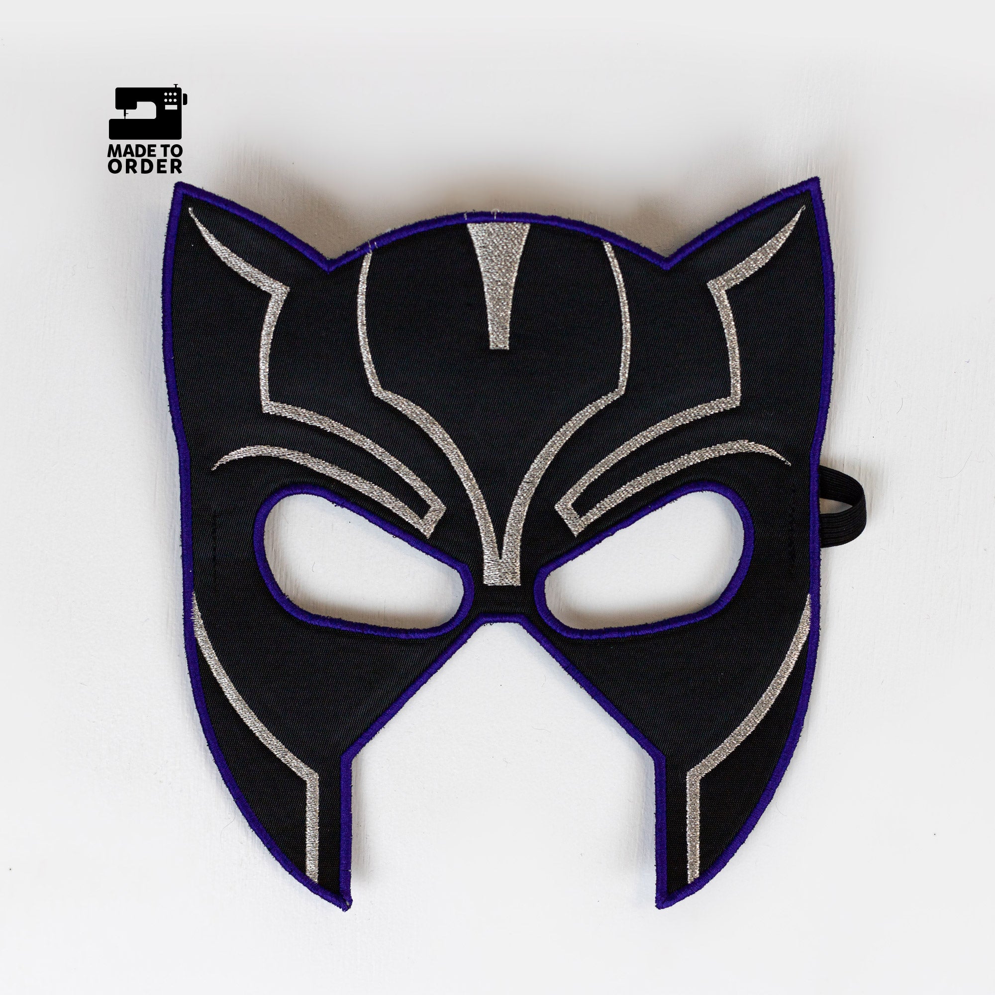 deres landdistrikterne Gensidig Panther Themed Superhero Eye Mask – Everfan