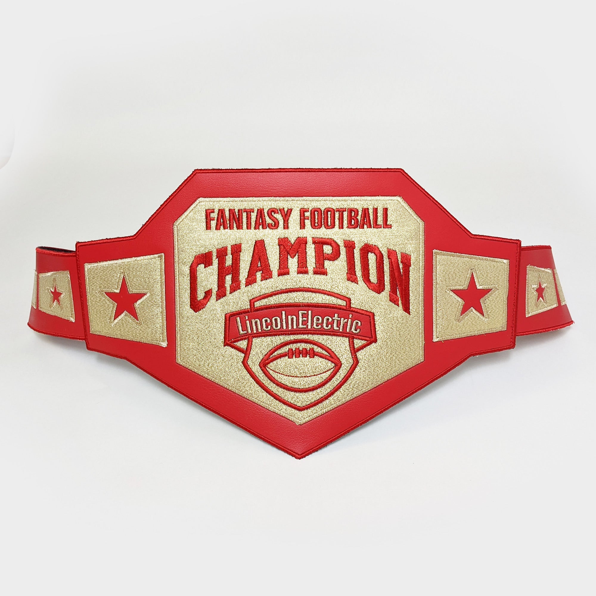 Fantasy Sports Trophy wrestling champion belt