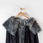 Jon Snow Game of Thrones Cloak Faux Fur Viking King of North Nightwatch