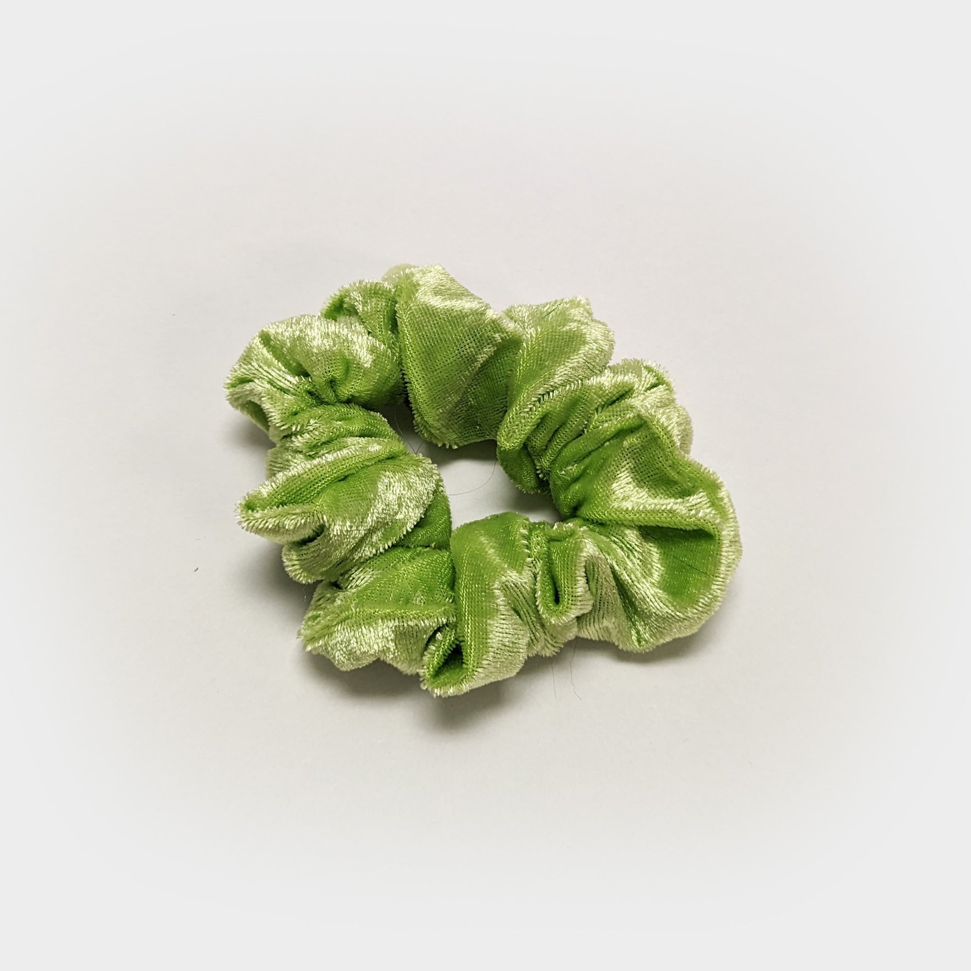 Crushed Velour Velvet Hair Scrunchy Tie
