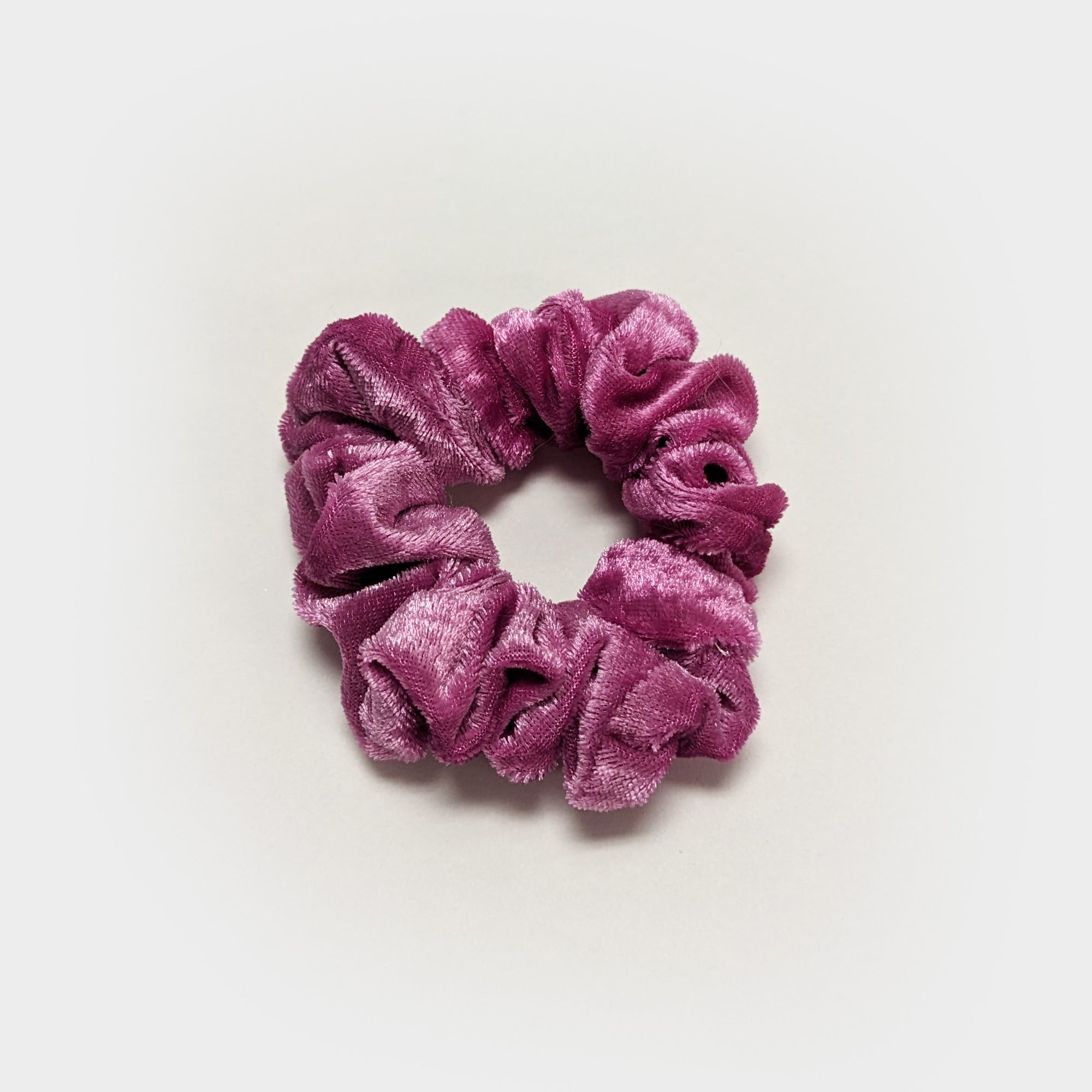 Crushed Velour Velvet Hair Scrunchy Tie