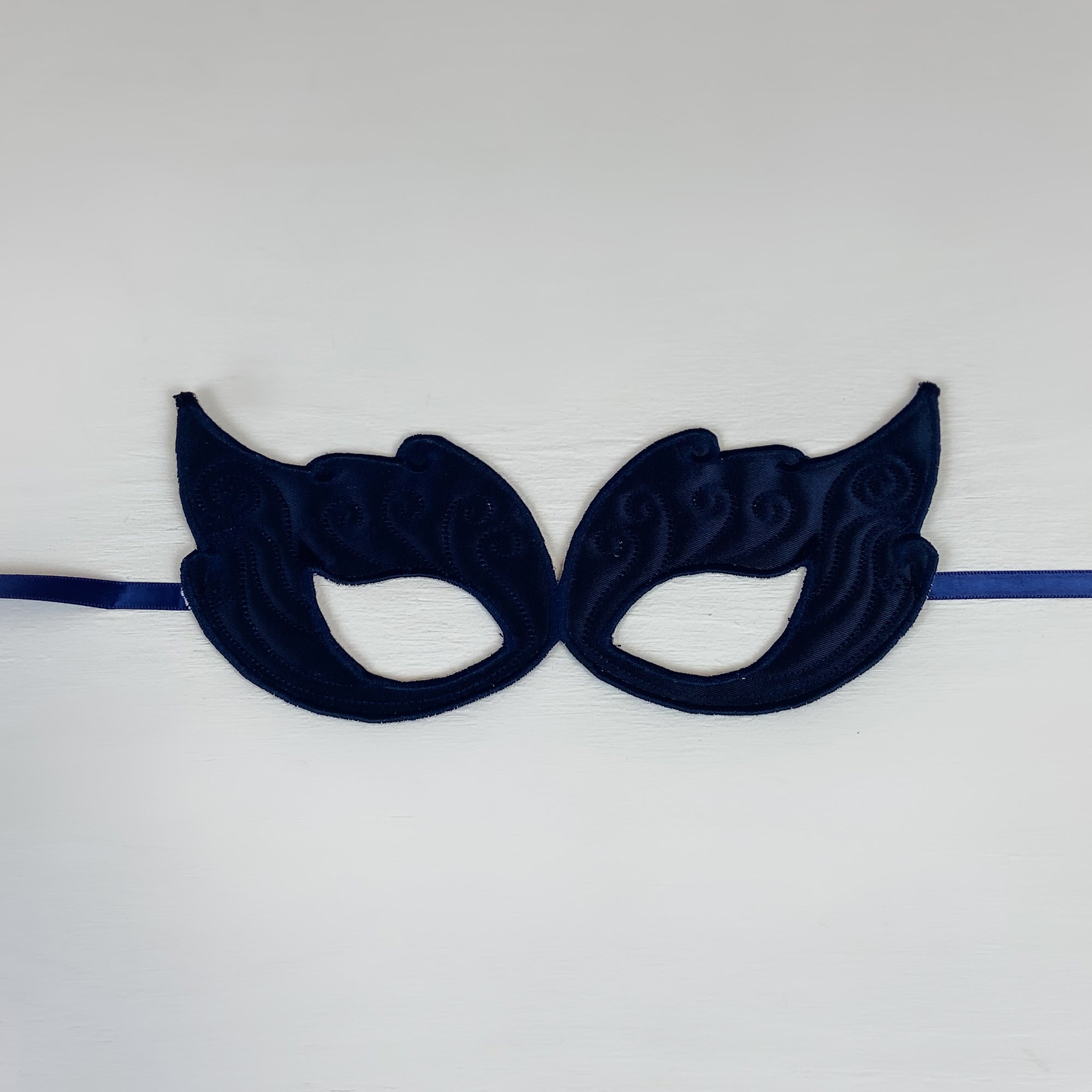 Masquerade Mask Navy Blue