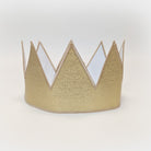 Metallic Royal Party King Queen Crown Gold