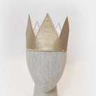 Metallic Royal Party King Queen Crown Gold