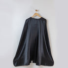Black Kid and Adult Superhero Cape, Satin Super Hero Costume