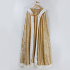 Princess Cloak Sherpa Trim Frozen Elsa Costume 