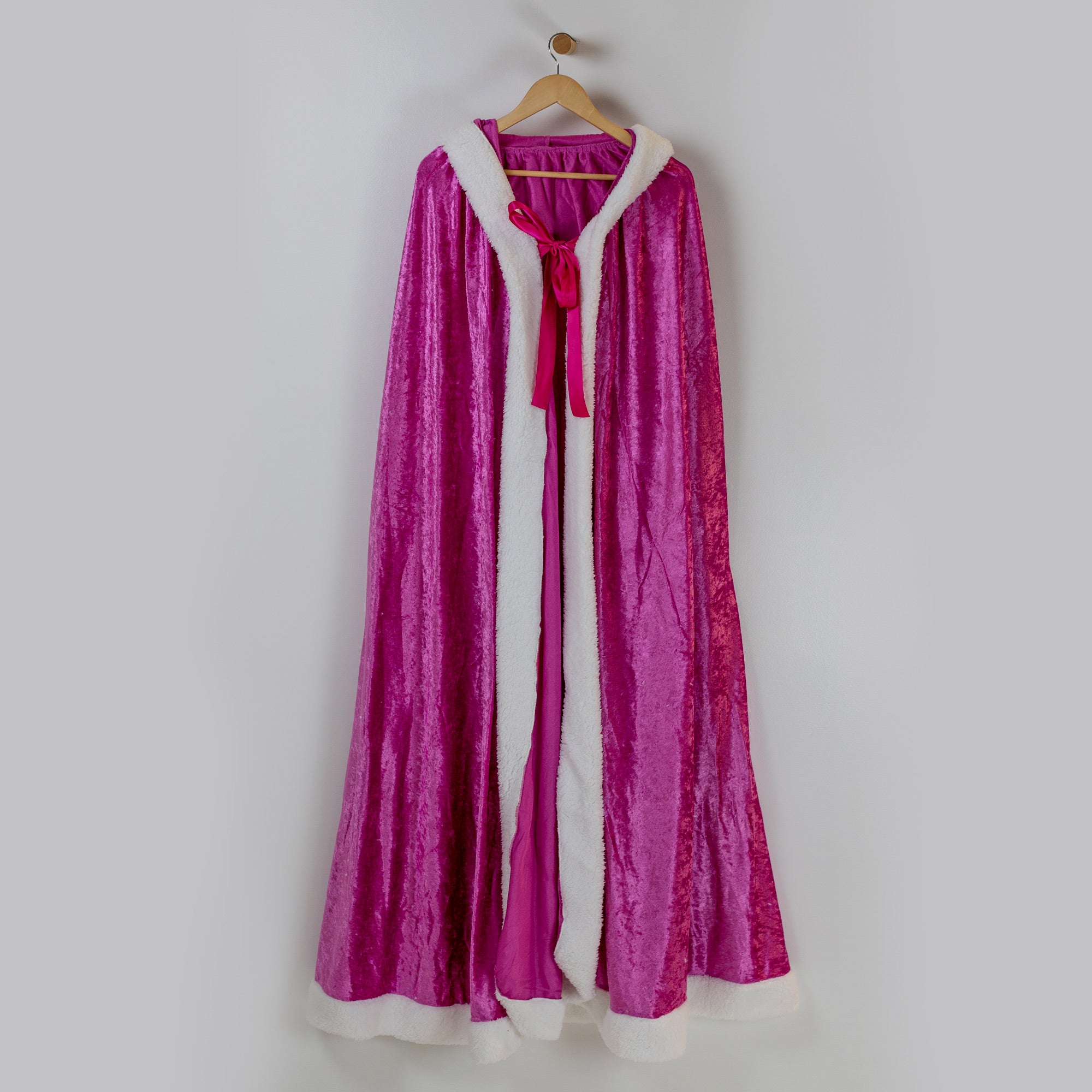 Princess Cloak Sherpa Trim Frozen Elsa Costume 