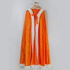 Princess Cloak Sherpa Trim Frozen Elsa Costume 
