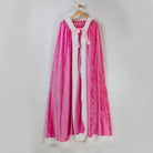 Princess Cloak Sherpa Trim Frozen Elsa Costume 