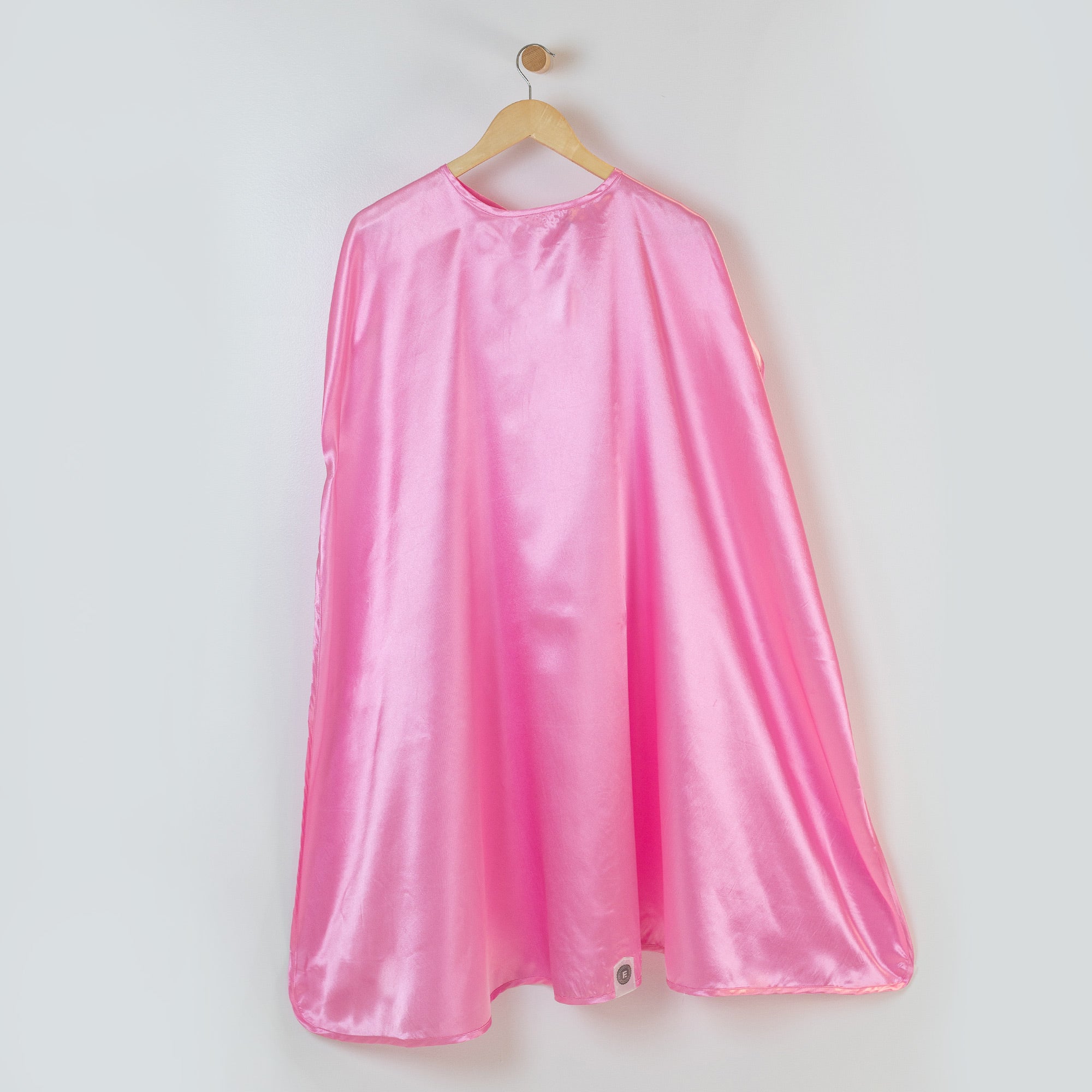 Pink Kid and Adult Superhero Cape, Satin Super Hero Costume