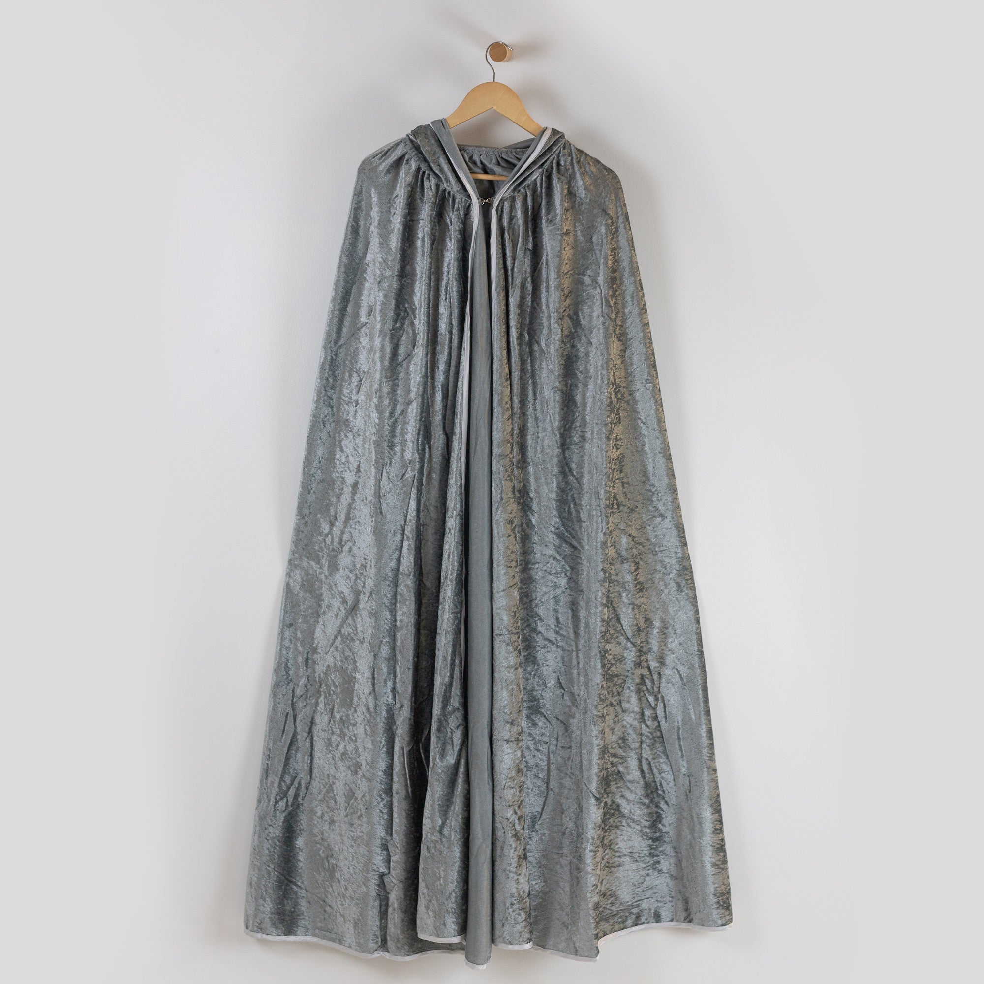 Hooded Cloak Cape Medieval Cosplay LARP Costume Harry Potter