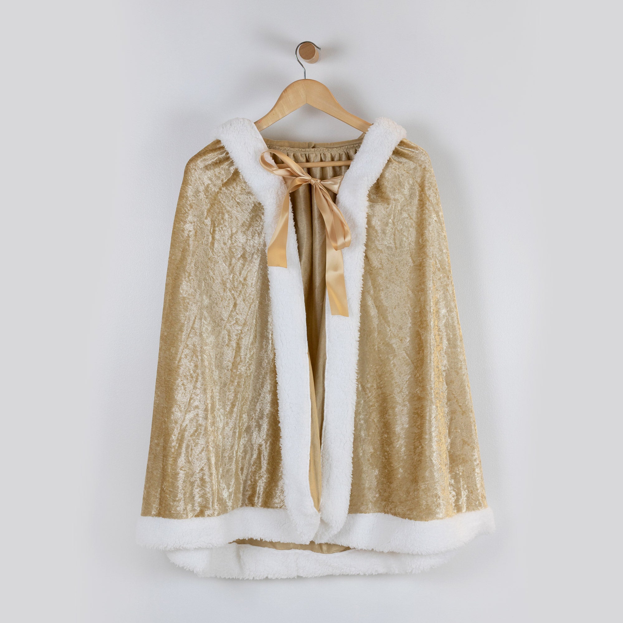 Princess Cloak Sherpa Trim Frozen Elsa Costume 
