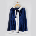 Princess Cloak Sherpa Trim Frozen Elsa Costume 