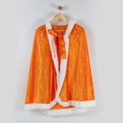 Princess Cloak Sherpa Trim Frozen Elsa Costume 
