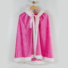 Princess Cloak Sherpa Trim Frozen Elsa Costume 
