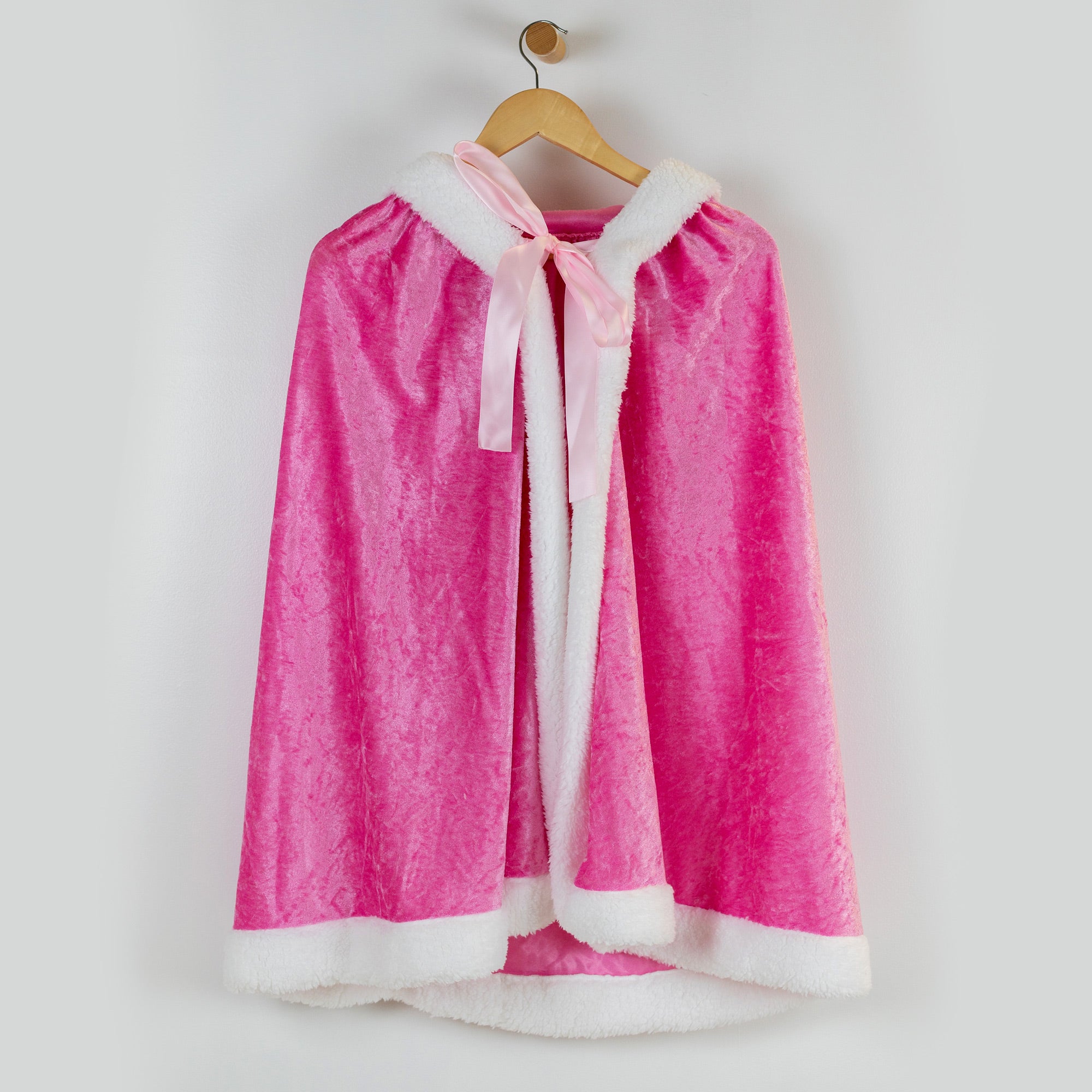 Princess Cloak Sherpa Trim Frozen Elsa Costume 
