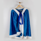 Princess Cloak Sherpa Trim Frozen Elsa Costume 