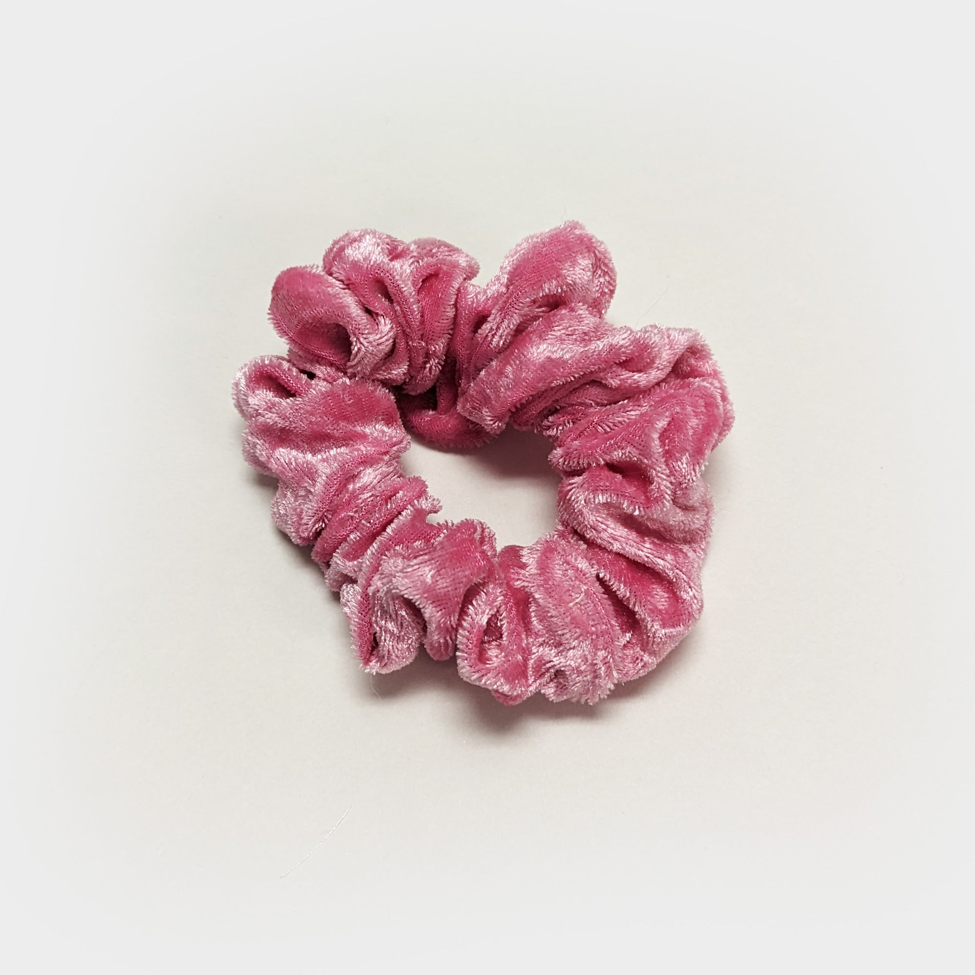 Crushed Velour Velvet Hair Scrunchy Tie