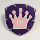 Medieval Shield Knight Gladiator Old World Cross Lion Crest Diamond Crown Fleur de Lis Personalized