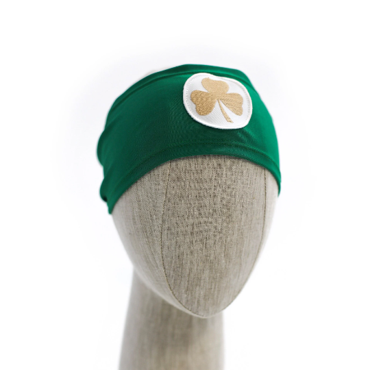st patricks day shamrock headband saint patrick green gold irish