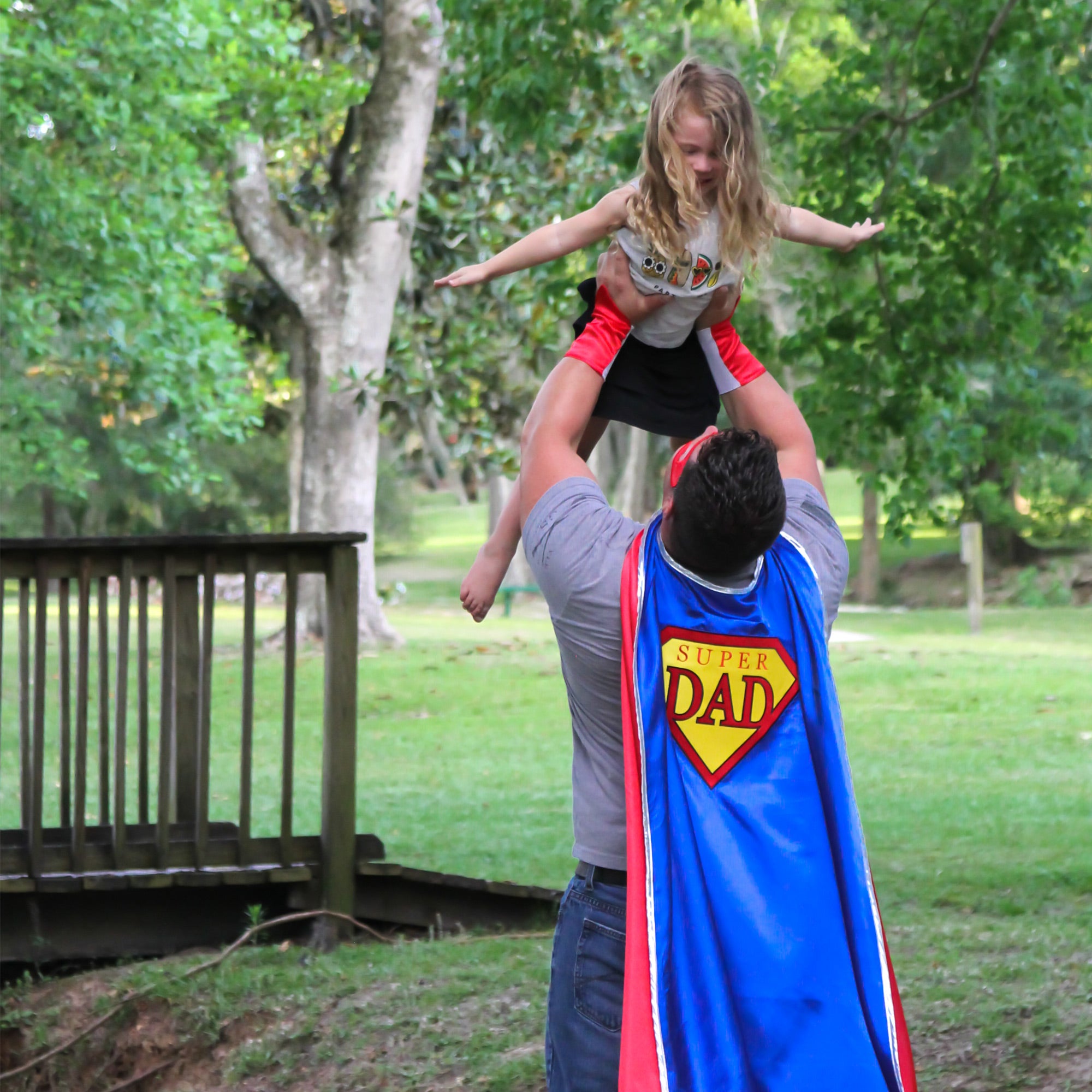 super dad superhero cape father's day everyday hero father