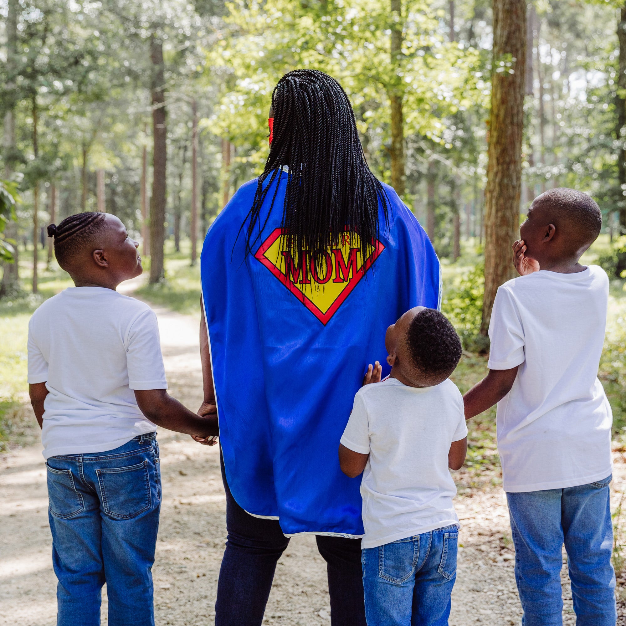 super mom mother mommy mother's day superhero cape