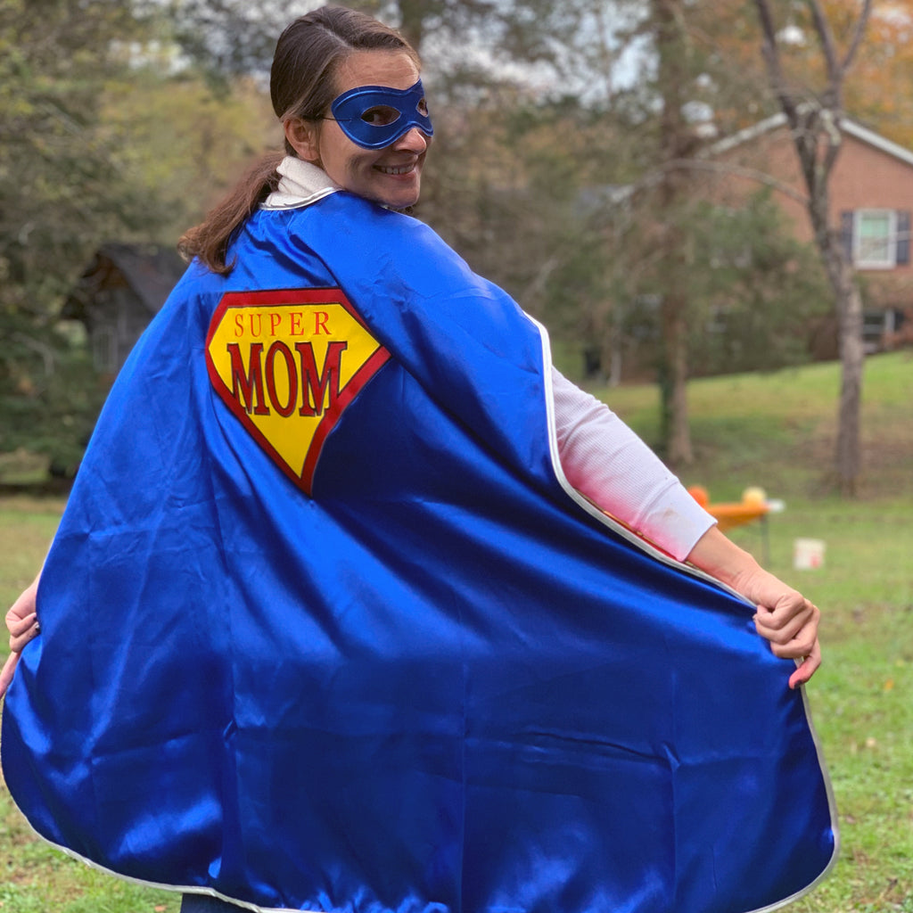 super mom mother mommy mother's day superhero cape