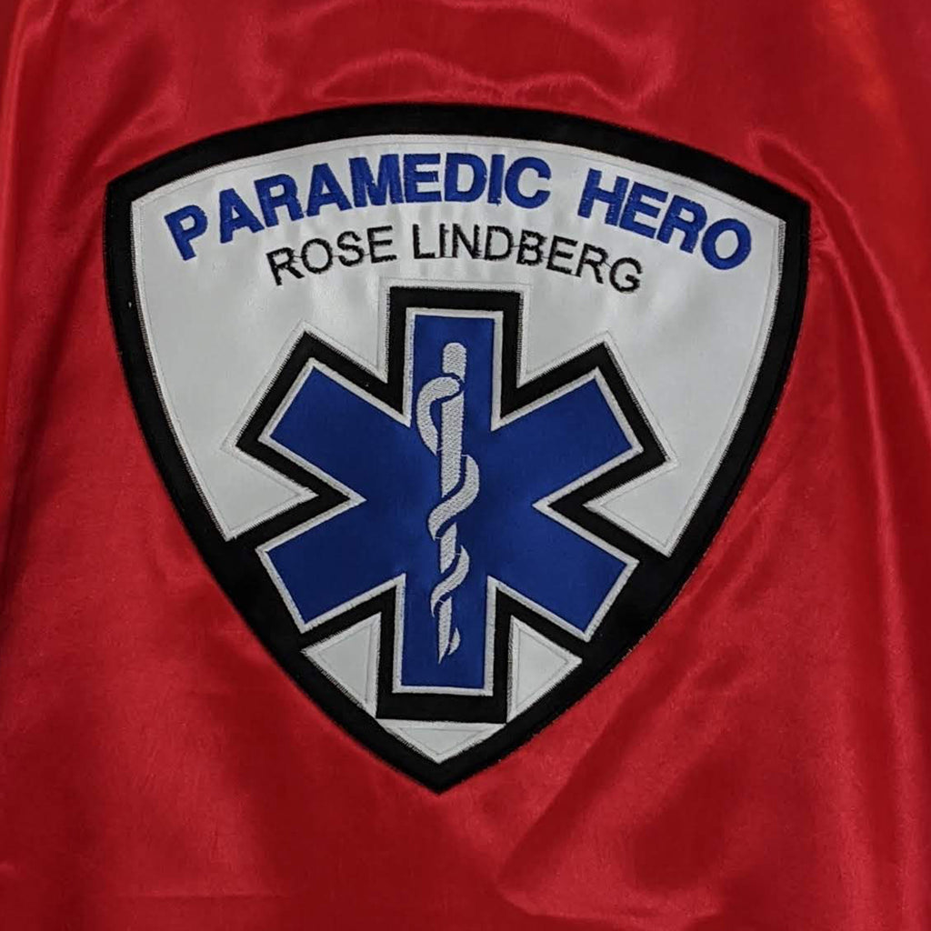 Super Paramedic Hero Cape Personalized Everyday Hero