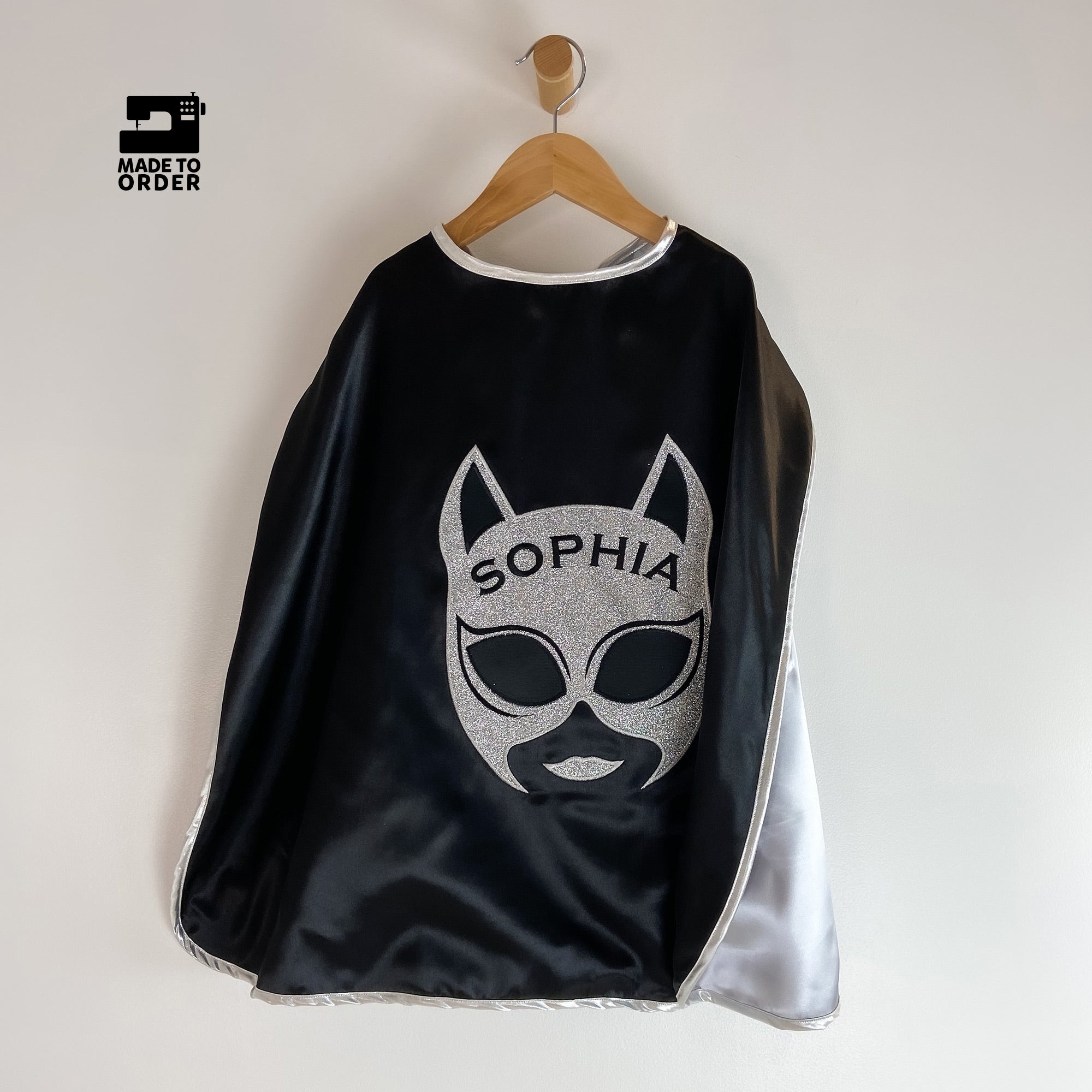 Cat Woman Superhero Cape Costume
