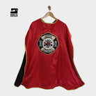 super firefighter hero superhero cape fireman firewoman first responder