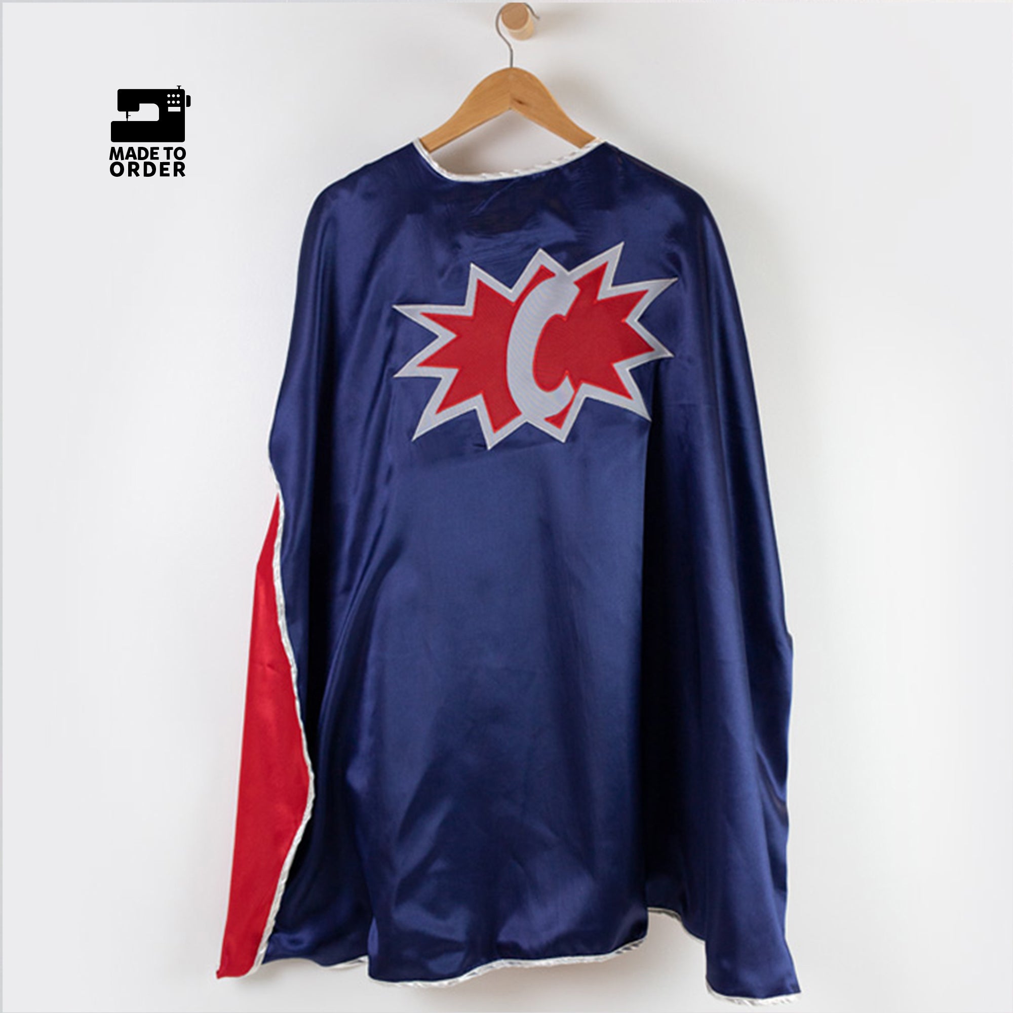 Personalized Superhero Cape Custom Costume Adult Kids