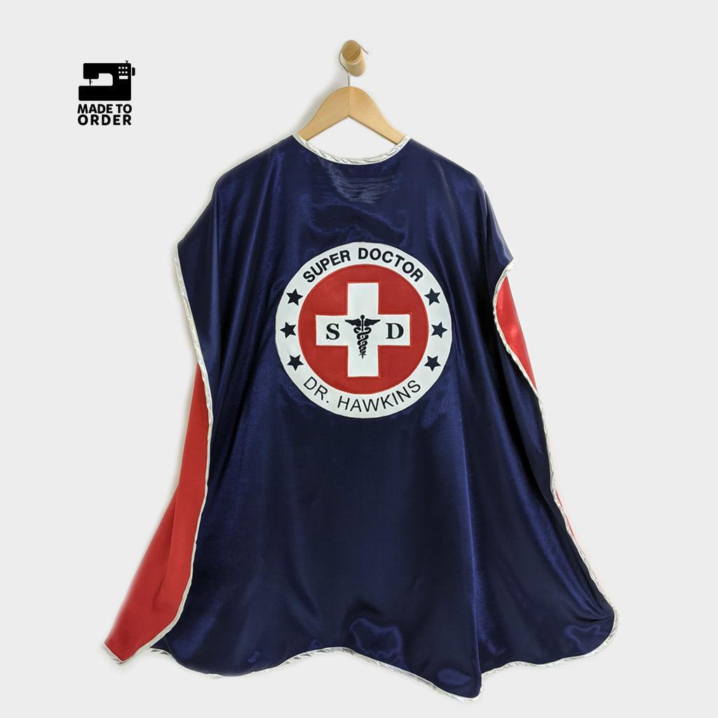 super doctor superhero cape personalized customized hero medical MD