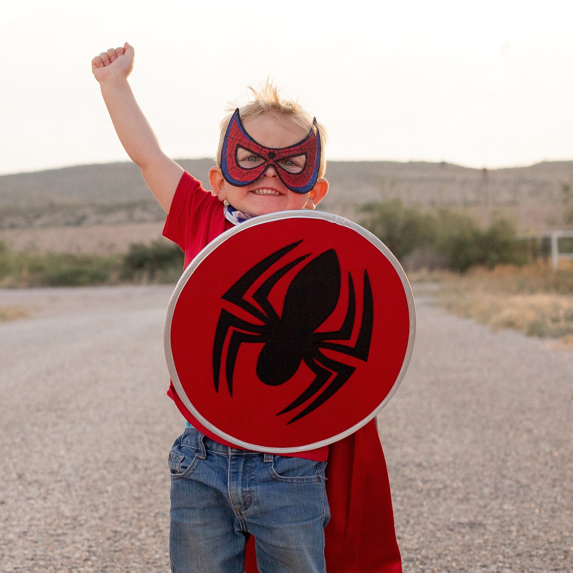 Spider Themed Superhero Shield – Everfan