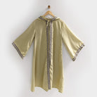 celtic robe hooded jacquard trim sleeves Wizard Warlock Medieval Fantasy Renaissance costume cosplay LARP