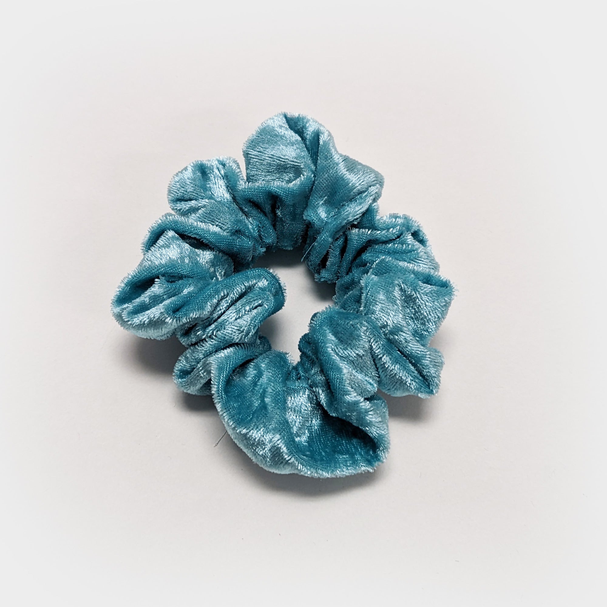 Crushed Velour Velvet Hair Scrunchy Tie