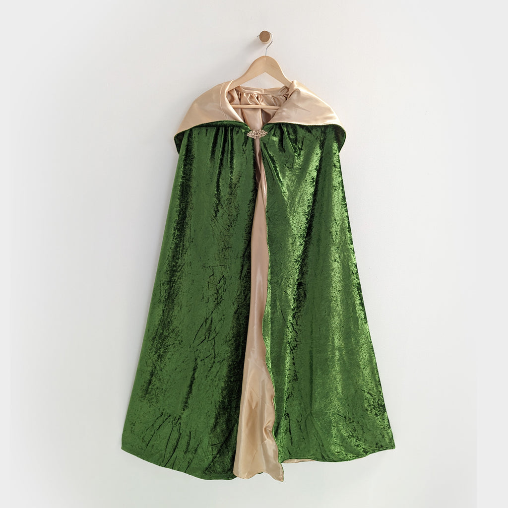 Willow Green Taylor Swift Hooded Medieval Renaissance Witch Cloak